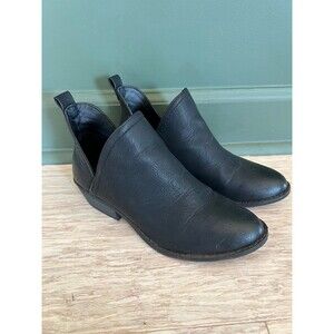 Target Universal Thread Black Booties Shoes Sz 6